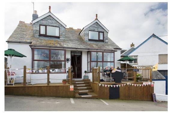 Terrace Tea Rooms Bed And Breakfast Port Isaac Buitenkant foto